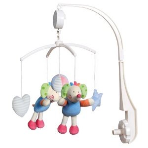 Mobile, Elefanten Holzspielzeug