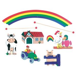 Mobile mit Motiv Bauernhof von Mertens