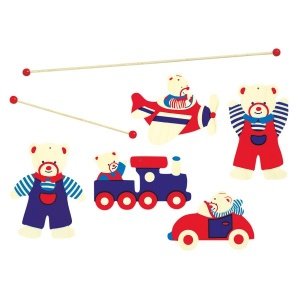 Mobile mit Motiv Brummbär von Mertens