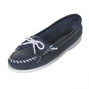 Moccasin Kilty blau