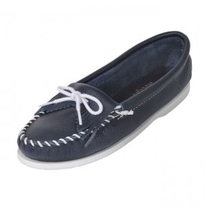 Moccasin Kilty blau