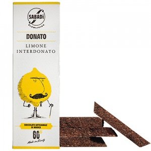 Modica Schokolade Donato mit Zitrone Bio