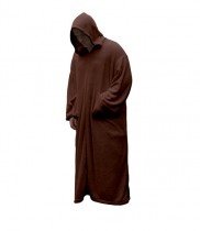 Mönchskutte Braun aus Koral Fließ