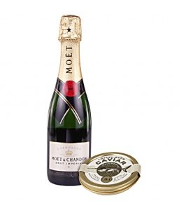 Moet Chandon Champagner und Kaviar Set