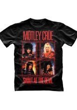 Mötley Crüe Shout Wire T-Shirt schwarz