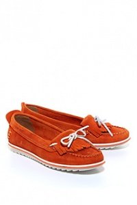 Mokassin + Kontrast-Sohle