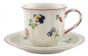 Mokka-/Esp.Tasse m.U.2-tlg