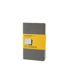 Moleskine - Cahier, kariert, pocket, 3er