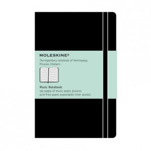Moleskine - Noten Notizbuch, pocket