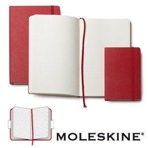 Moleskine Notiz-Buch ´Classic Red´ A6 li