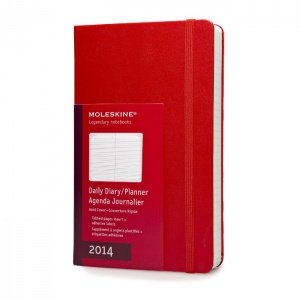 Moleskine Tageskalender 2014 Hardcover R