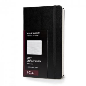 Moleskine Tageskalender 2014 Hardcover S