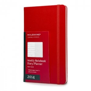 Moleskine Wochennotizbuch 2014 Hardcover
