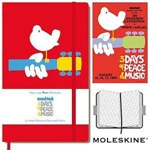 Moleskine Woodstock Notizbuch ´Music´ A5