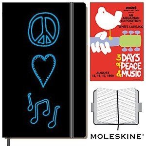 Moleskine Woodstock Notizbuch ´Symbols´ 