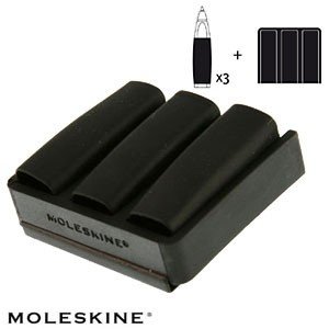 Moleskine Zubehör-Set mit 3 Aufsteckmanc