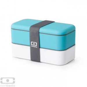 Monbento Bento Box sky blue/white
