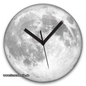 Mondschein Wanduhr - Monnlight clock