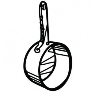 Monkey Business Topfuntersetzer Sketch T