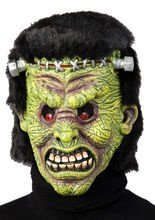 Monstermaske für Kinder grün