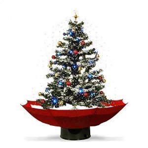 Schneiender LED Weihnachtsbaum