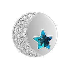 Moon and Star Charm Clip