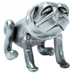 Mops-Schraubenfigur Briefbeschwerer