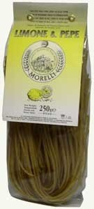Morelli Bandnudeln mit Limone und Pfeffe