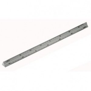 Moritz Alu-Lineal 18 cm m. 6 Maßstäben A