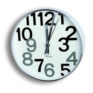 Motion  Wanduhr numbers von Philippi