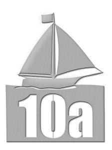 Motiv Segelboot - Effektvolle Edelstahl 