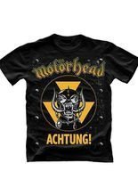Motörhead Achtung T-Shirt schwarz
