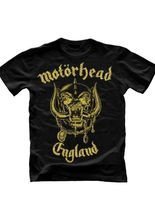 Motörhead England Classic Gold T-Shirt s