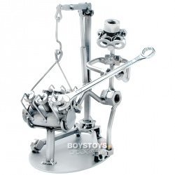 Motorentechniker Schraubenmännchen