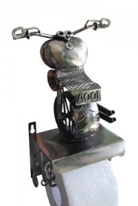 Motorrad Chopper Toilettenpapierabroller