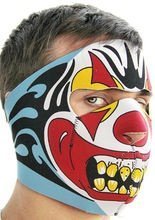 Motorradmaske Clown