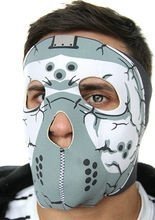 Motorradmaske Hockeymaske