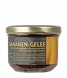 Motuche Gourmet Konfitüre Bio Banane Gel