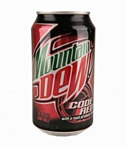 Mountain Dew Code Red (355ml Dose)