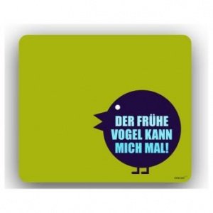 Mousepad-Block Früher Vogel von sticky j