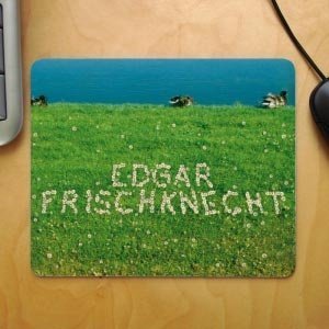 Mousepad *Name in Blumen*