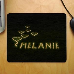 Mousepad für Verliebte *Kerzen im Gras*