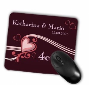 Mousepad "in love"