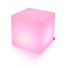 moree Cube Outdoor LED, Transluzent-weiß