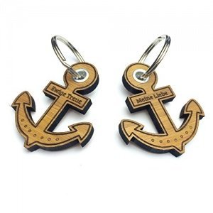 Schlüsselanhänger Anker für Verliebte