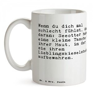 Tasse mit Spruch Seeotter