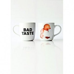 Mr. P Bad Taste Kaffeebecher Tasse P-111
