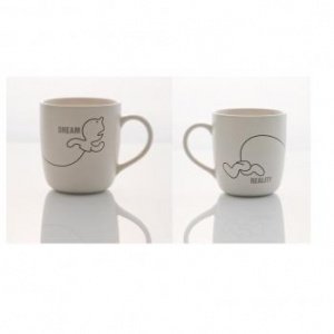 Mr. P Dreams vs. Reality - Kaffeebecher 