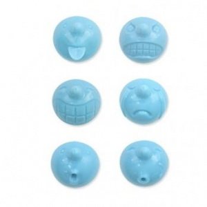 Mr. P Funny Face - Magnete blau P-144023