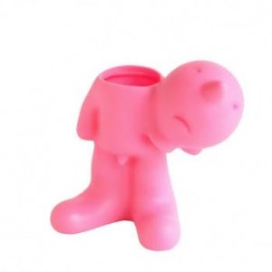 Mr. P Head Holder - Stiftehalter pink P-